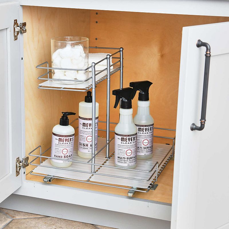 Household Essentials Double-Sided Under-Cabinet Organizer