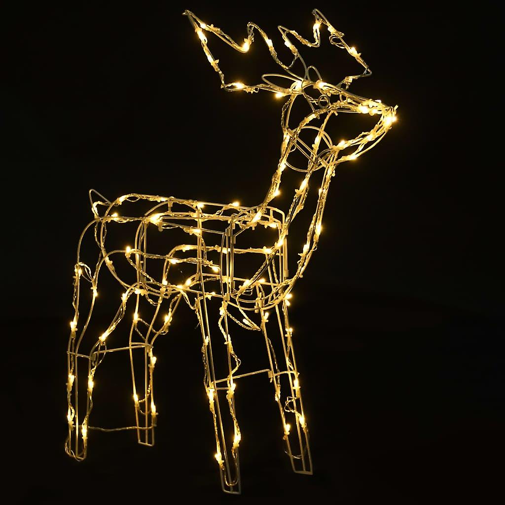 Vidaxl 3 Piece Christmas Light Display Reindeers 229 Leds