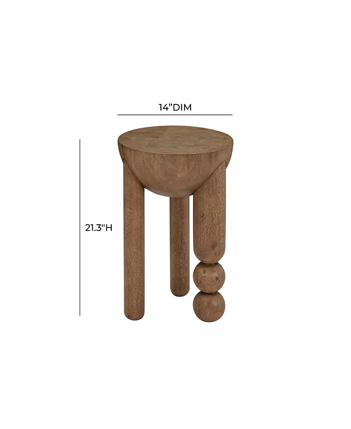 TOV Furniture Morse Cognac Accent Table