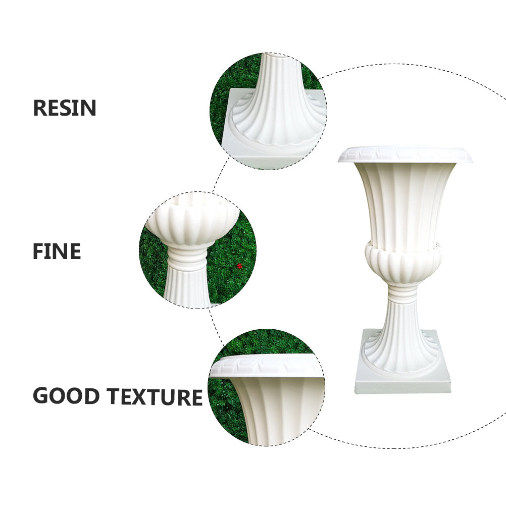 Frcolor Flower Potplanter Flowerpot Urn Column Wedding Romangarden Outdoor Pillar Planters Pots Vintageplants Stand Decorative