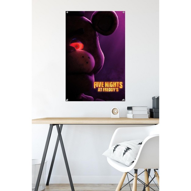 Trends International Five Nights At Freddy x27 s Movie Freddy One Sheet Unframed Wall Poster Prints