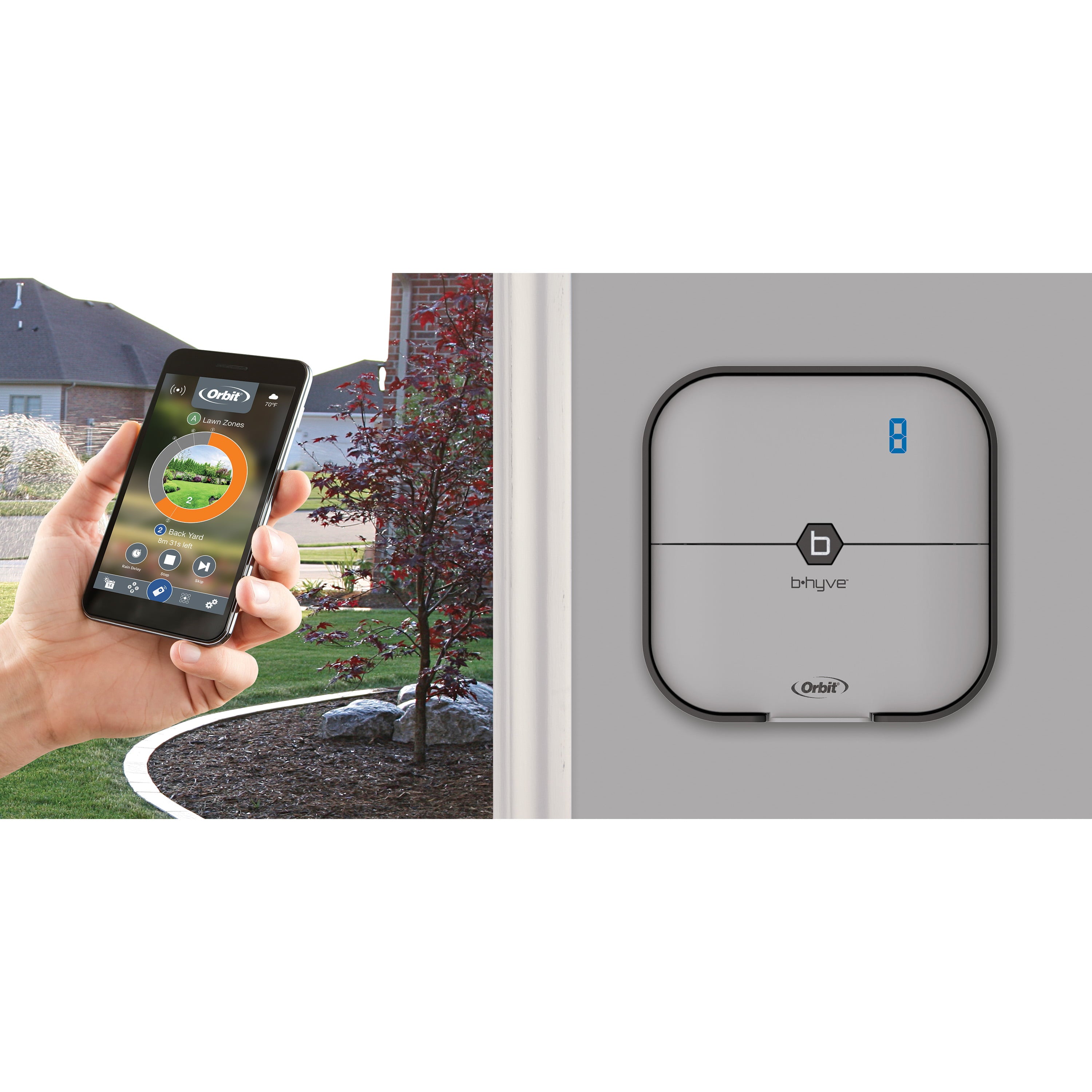 Orbit B-Hyve 8-Zone Indoor Smart Sprinkler Timer