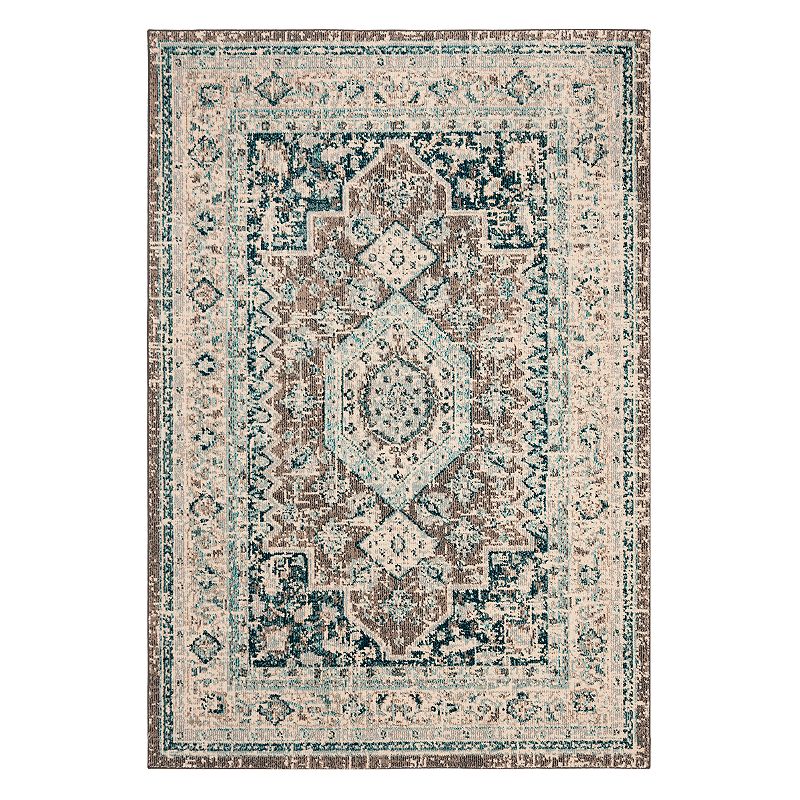 Safavieh Phoenix Maya Framed Medallion Rug