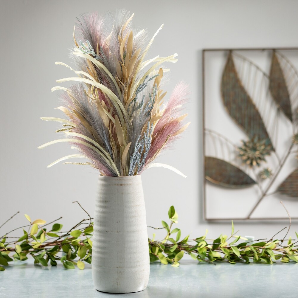 Sullivans Artificial Twilight Feather Plume Grass Set of 3  32\