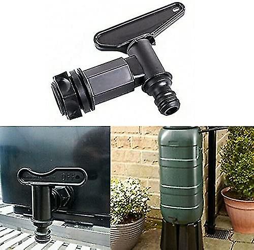 1000l Plastic Tank Tap， Ibc Water Storage Box Adapter， Garden Hose Tap Adapter， For Rainwater Collector， Fuel Tank (plastic)