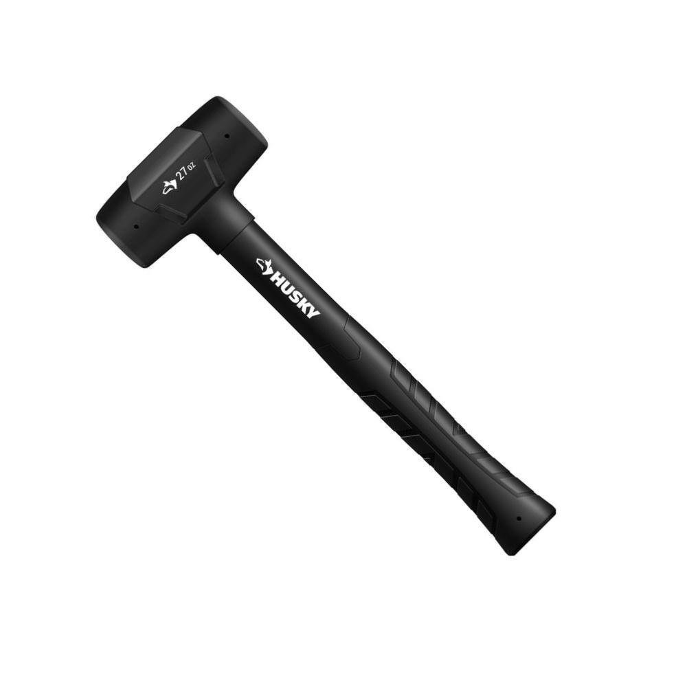 Husky 27 oz. Dead-Blow Hammer with Rubber Handle 99816