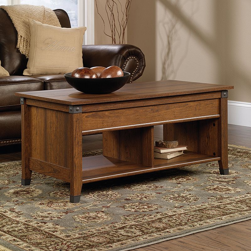 Sauder Carson Forge Collection Storage Coffee Table