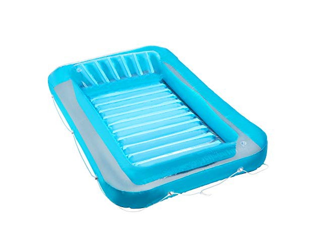 Inflatable Tanning Pool Lounge Float Tanning Pool Float Personal Pool Lounger Tanning Pool With Pillow Inflatable Tanning