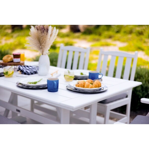 LuXeo Tuscany HDPE Dining 7Piece Set