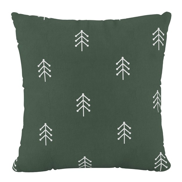 Square Outdoor Holiday Throw Pillow Skyline Furniture