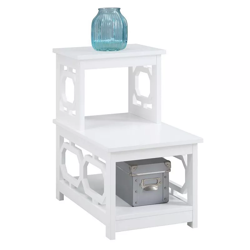 Convenience Concepts Omega 2 Step Chairside End Table