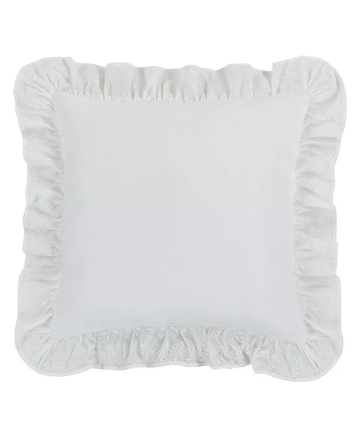 Piper and Wright Amalia Embellished Decorative Pillow， 16