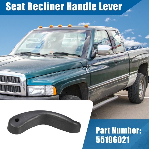 Unique Bargains Seat Recliner Handle Lever 55196021 For Dodge For Ram 1500 2500 3500 Front Left 1 Pc