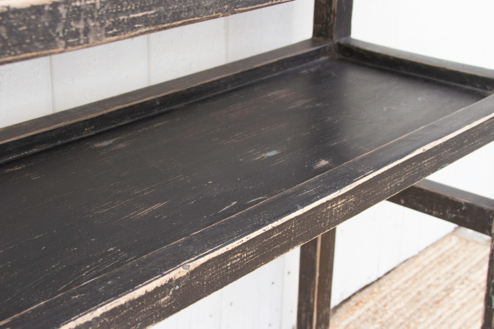 Primitive Chinese Black Console Table   Scandinavian   Console Tables   by De cor  Houzz