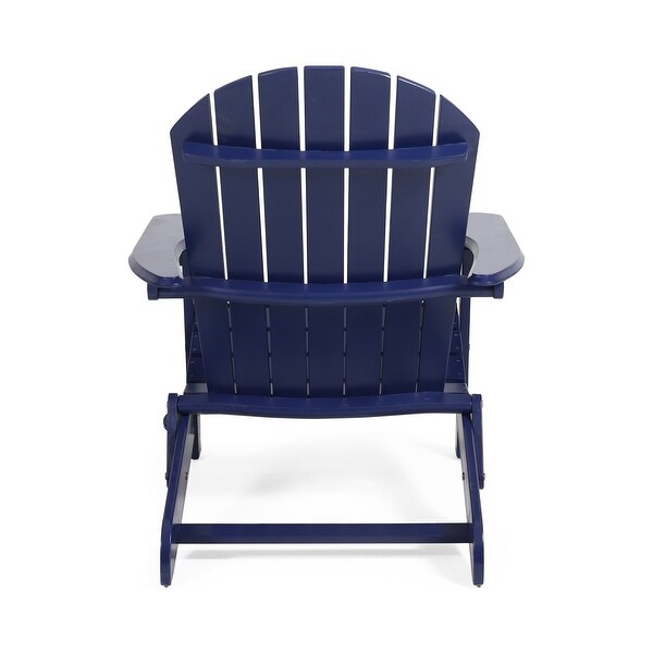 Hanlee Acacia Wood Folding Adirondack Chair by Christopher Knight Home