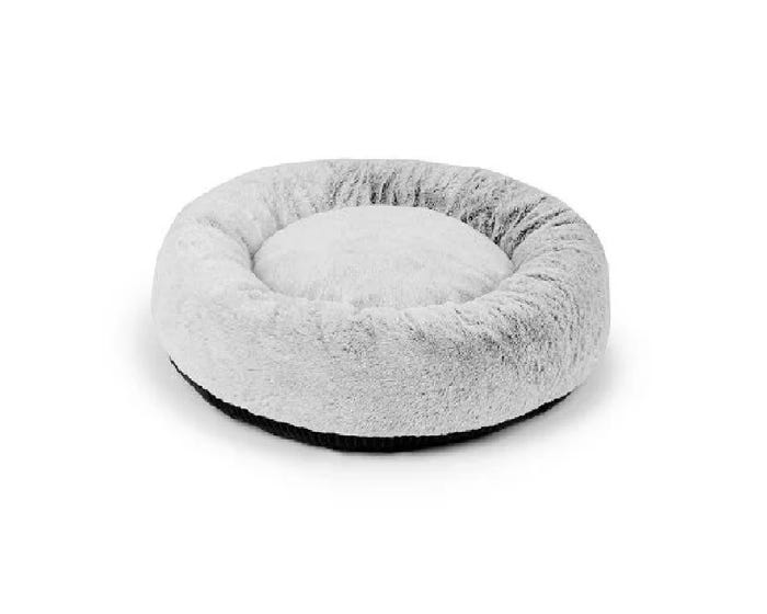 Stay Carpenter Brand 22 x 22 x 8 Fiber Round Fuzzy Cuddler Bed - BORIS56385