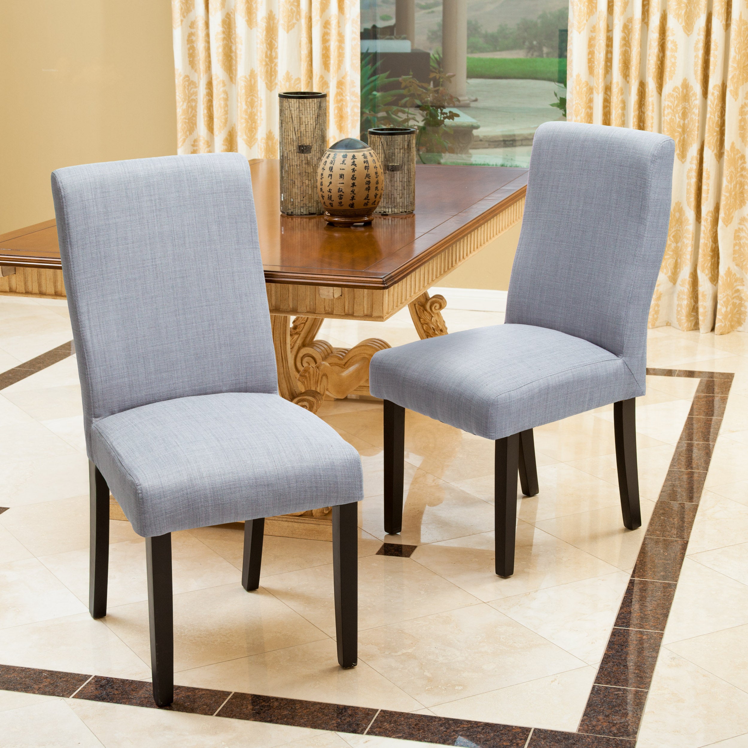 Heath Fabric Dining Chair (Set of 2)