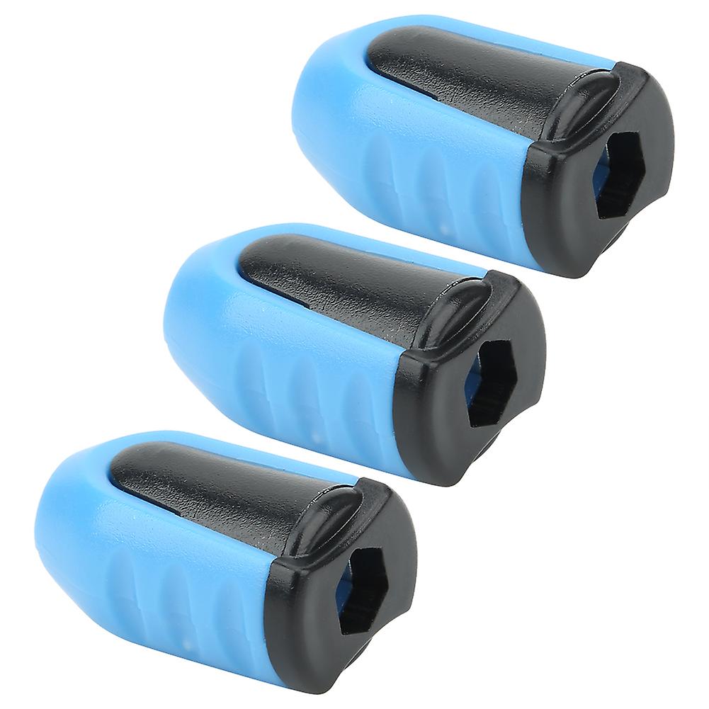 3pcs Bits Magnetizer Ring Powerful Universal Magnetic Socket For 6.35mm Screwdriver