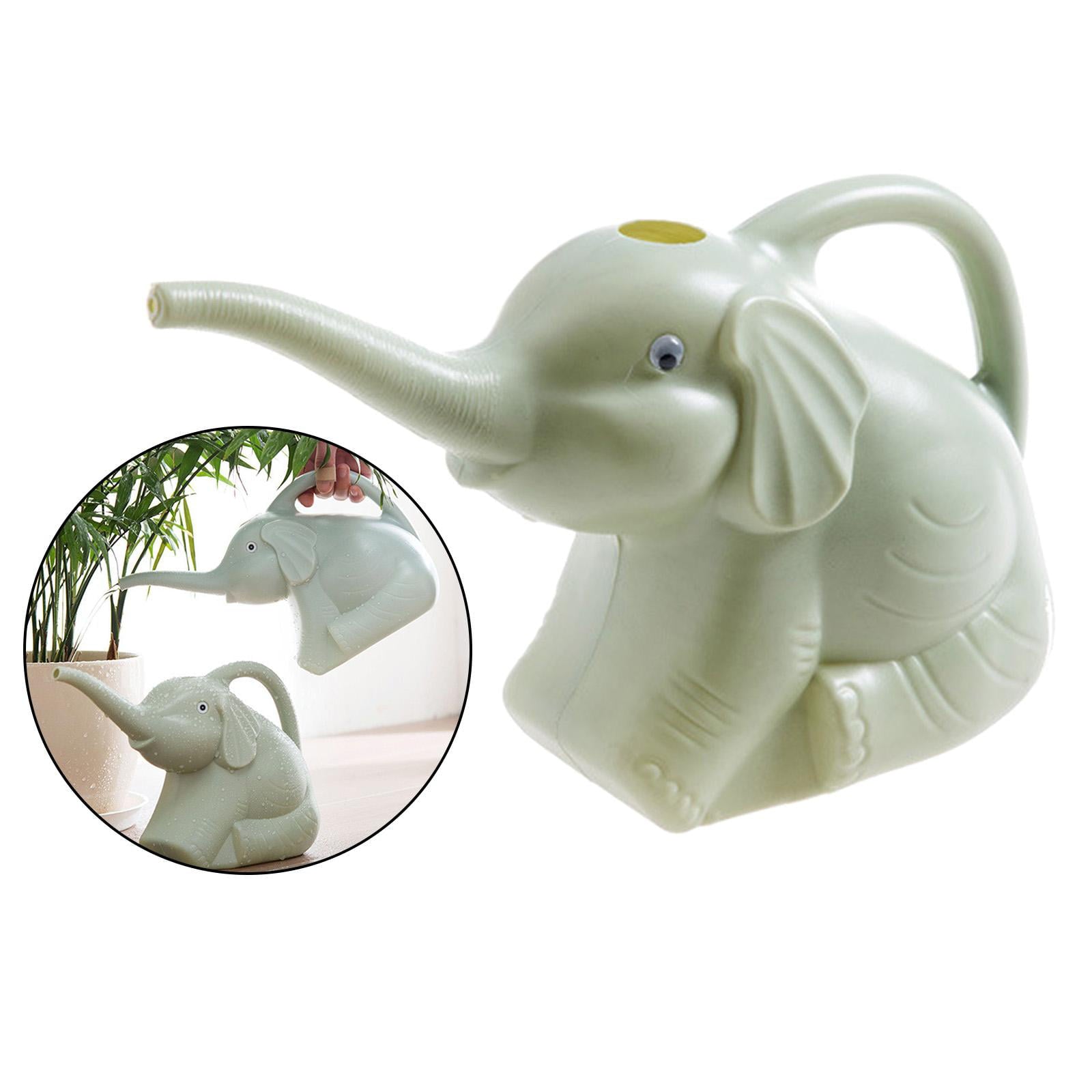 2pcs Elephant Watering Can Indoor Sprinkling Pot for Bonsai Succulent Plants