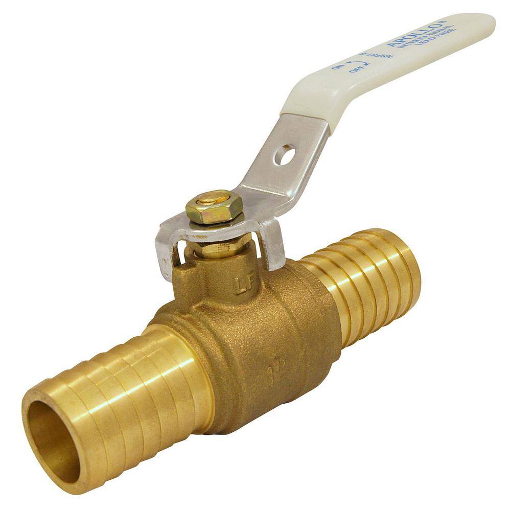 Apollo 1 in. Brass Insert Poly Ball Valve POLYV1