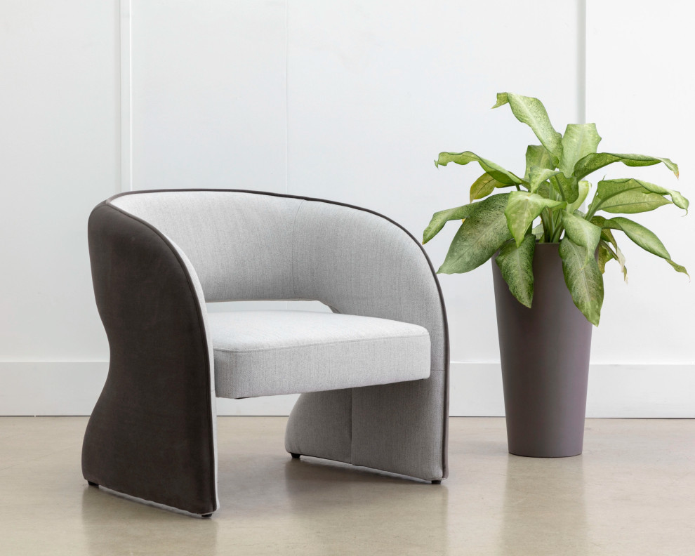 Rosalia Lounge Chair   Transitional   Armchairs And Accent Chairs   by Sunpan Modern Home  Houzz