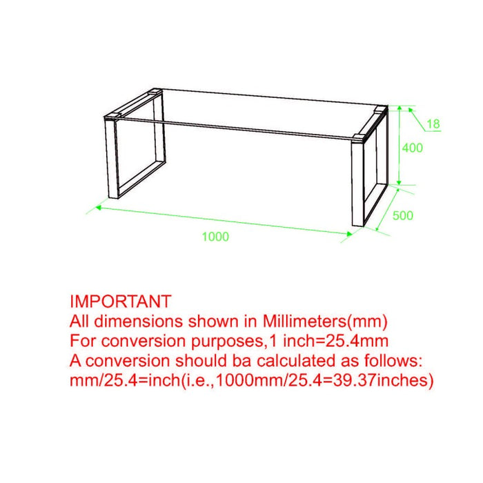 Inspire 301408CH Zevon Coffee Table in Silver