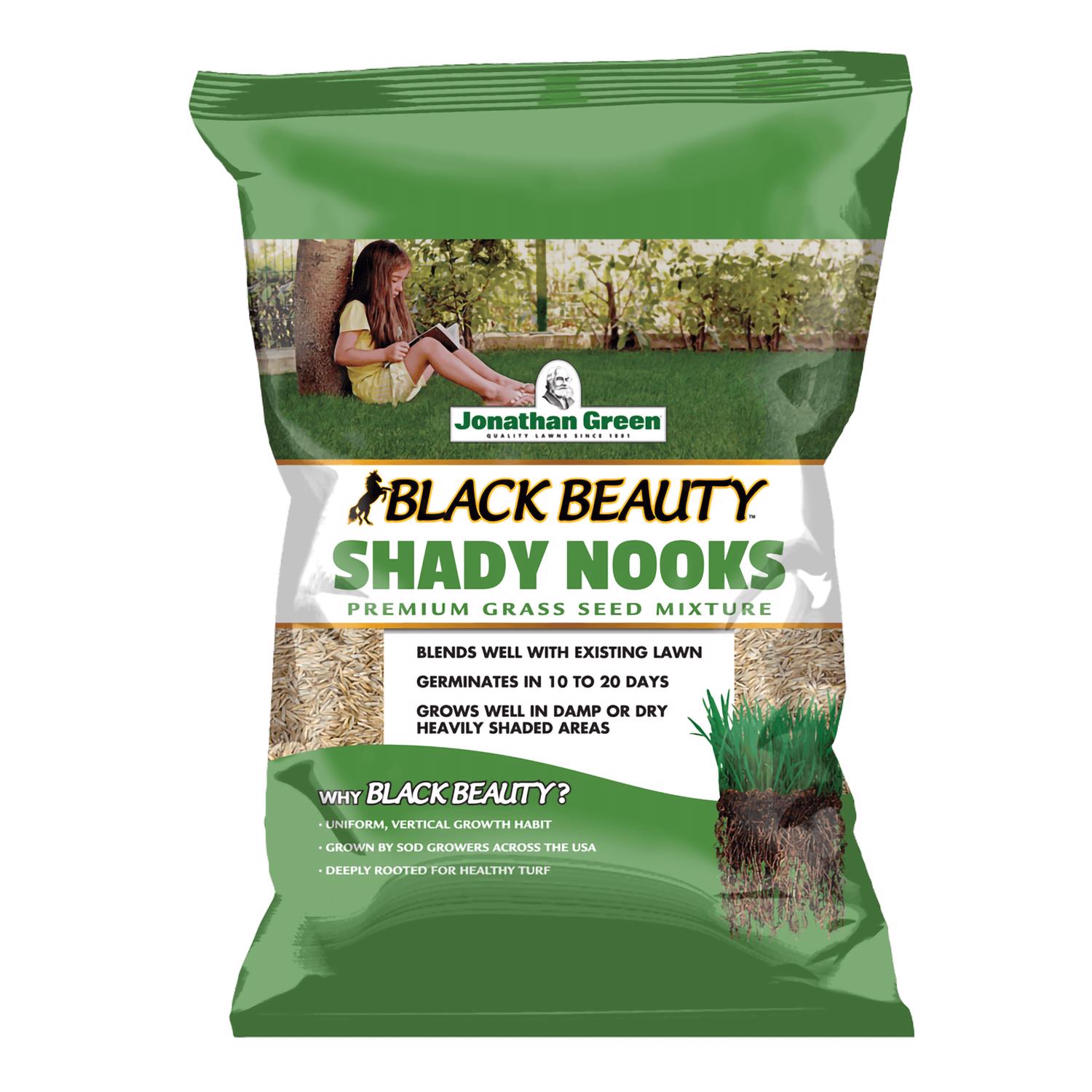 Jonathan Green Black Beauty Mixed Full Shade Grass Seed 7 lb