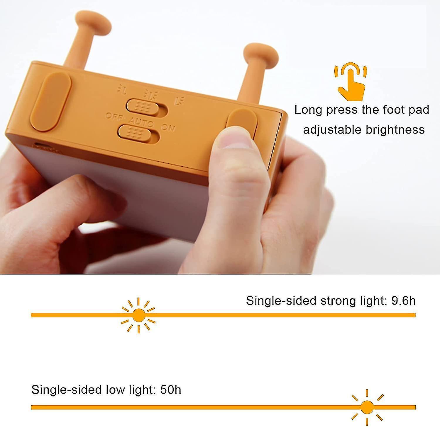 Liangnv Cute Night Light Toast Bread Led Night Lamp With Rechargeable And Timer， Portable Bedroom Be