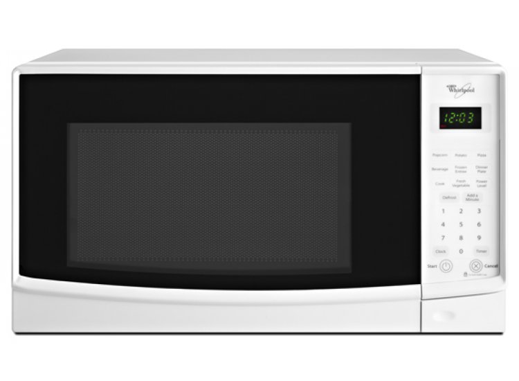 Whirlpool 0.7 Cu. Ft. White Countertop Microwave