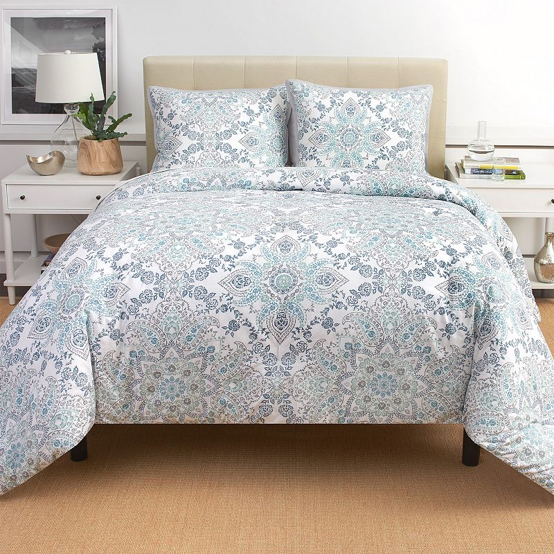 Heirlooms Of India Ruhani 3-piece Reversible Comforter Set with Shams