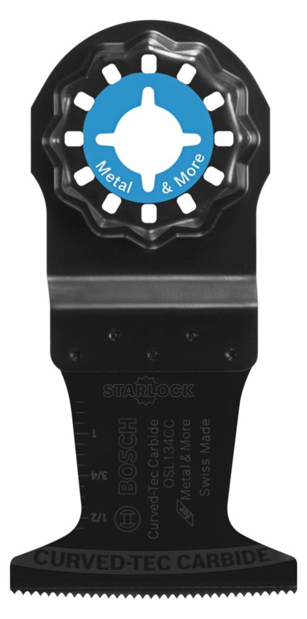 1-3/4 In. Starlock® Oscillating Multi-Tool Curved-tec Carbide Extreme Plunge Blade ;