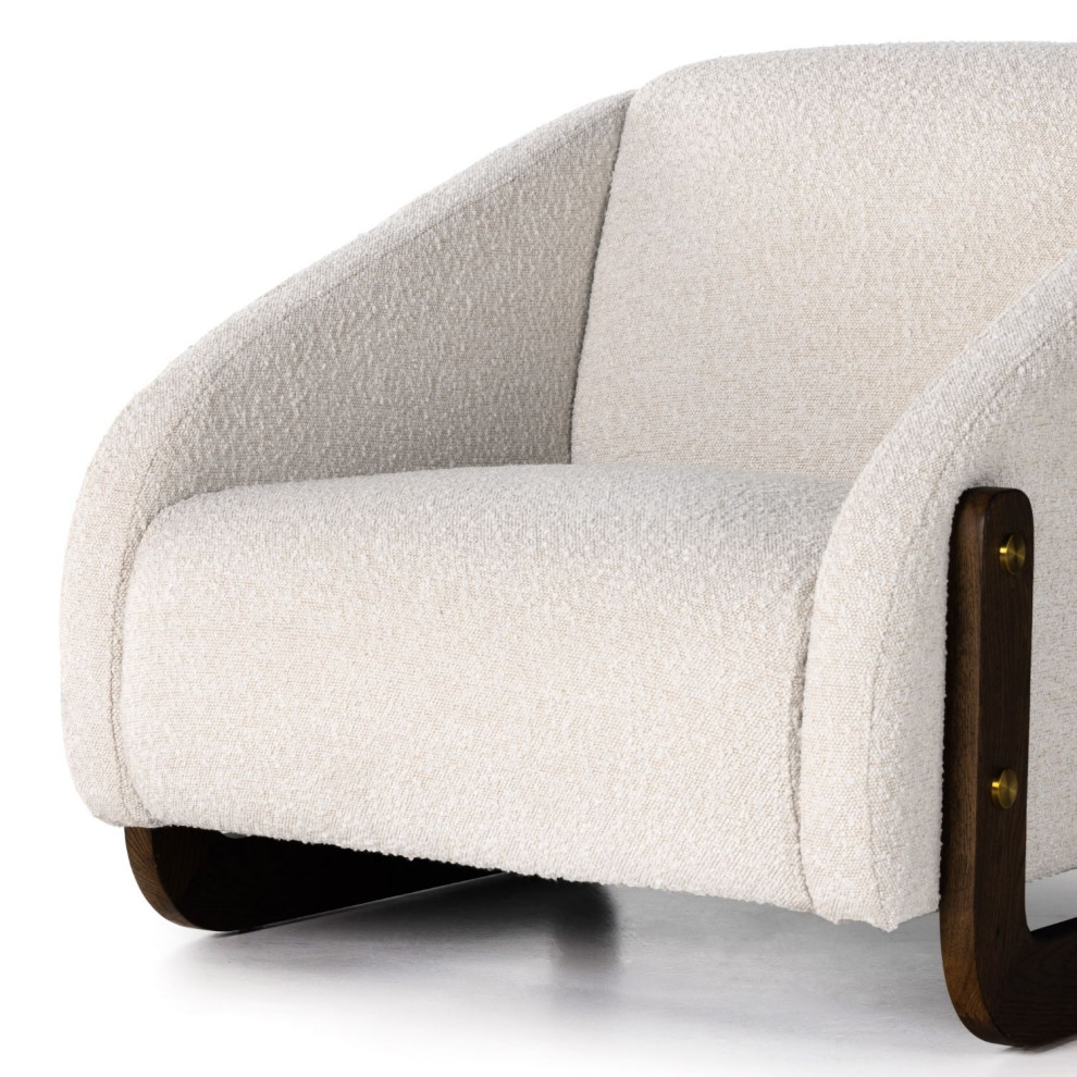 Bevan Knoll Natural Chair   Transitional   Armchairs And Accent Chairs   by Zin Home  Houzz