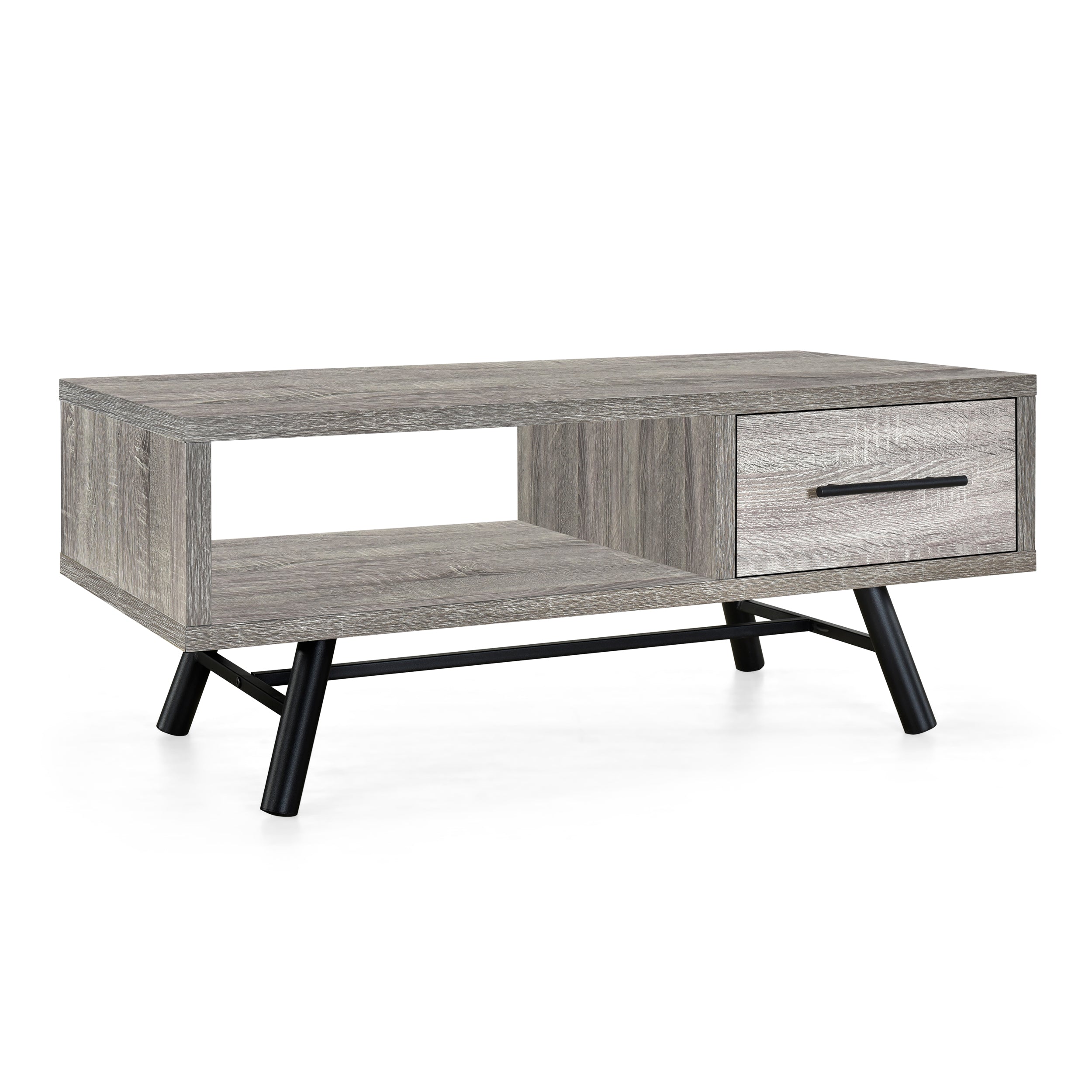 Amariana Mid-Century Modern Coffee Table with Storage