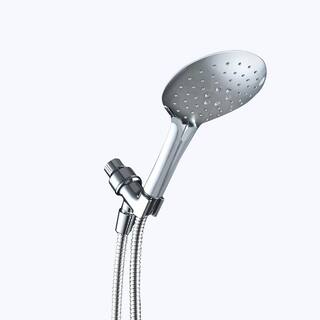 PROOX 3-Spray Patterns 5 in. High Pressure Wall Mount Handheld Shower Head in Chrome PR-HS1301