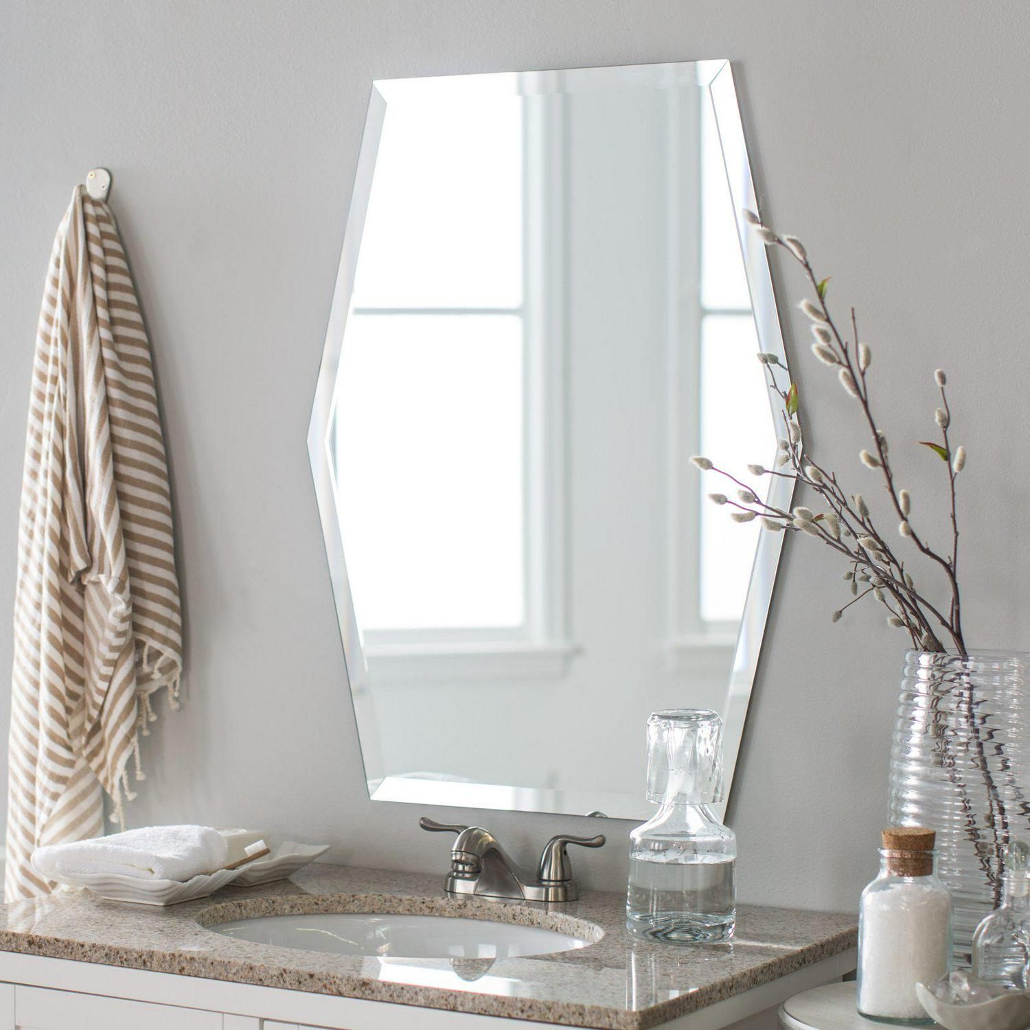 Century Modern Bathroom Mirror