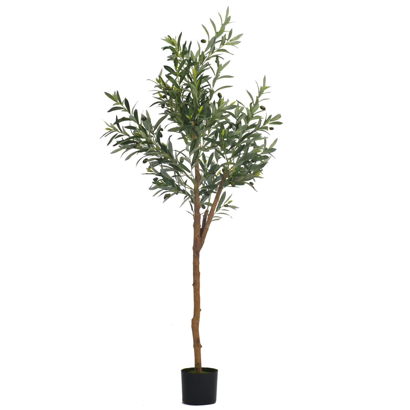 supply artificial tree potted decoration cheap plant artificial indoor olive trees