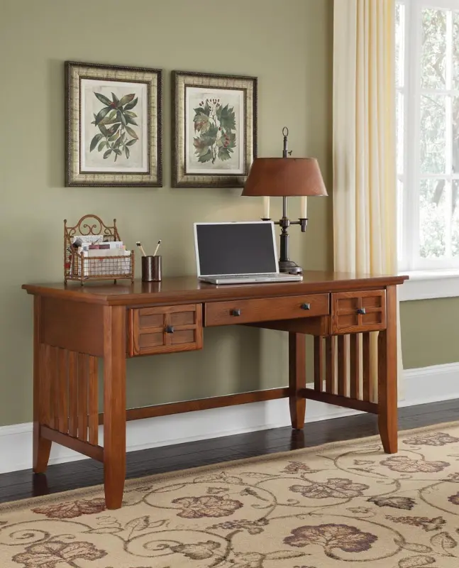 Homestyles Brown Executive Desk