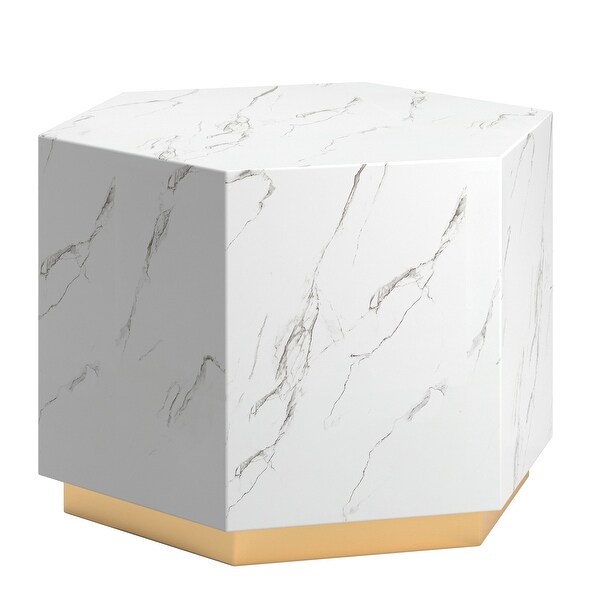 Darcy Faux Marble Coffee Table by iNSPIRE Q Bold