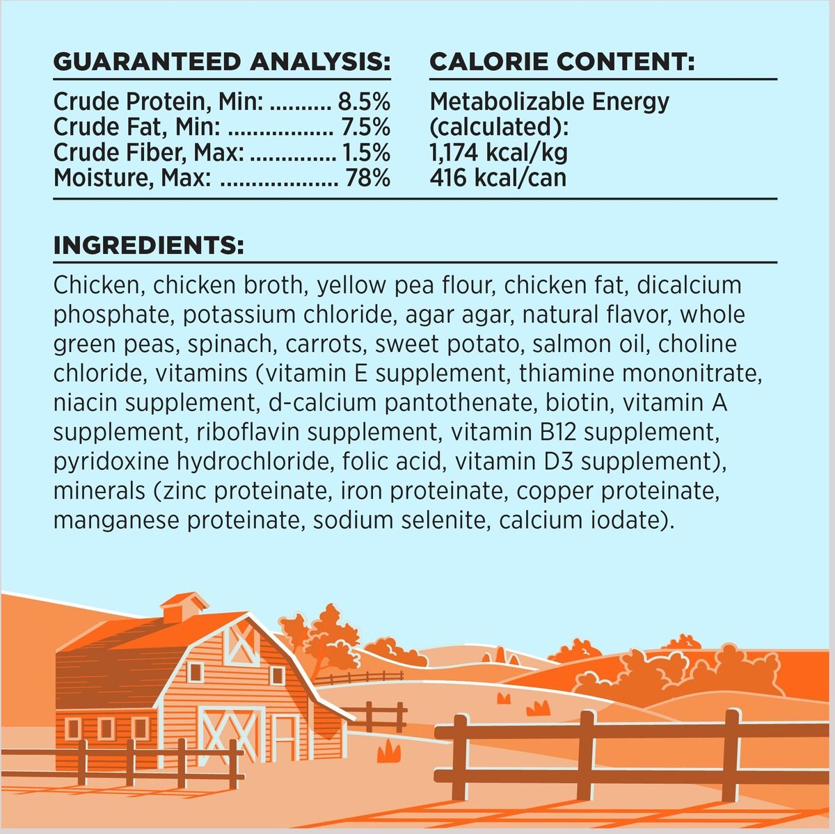 BIXBI Liberty Limited Ingredient Chicken Recipe Canned Dog Food， 12.5-oz can， case of 12