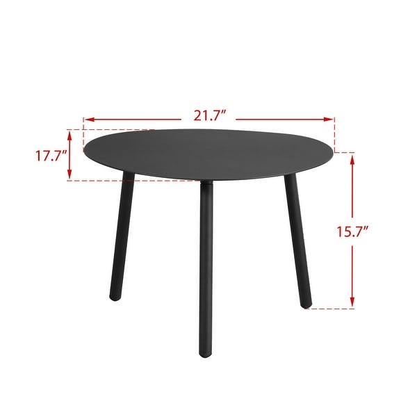 Side Table， Unique Shape Coffee Table End Table Camping Table