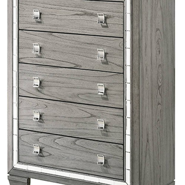 Antares Chest Light Gray Oak Acme Furniture