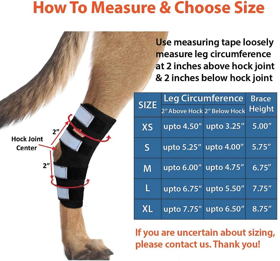 NeoAlly Rear Leg Dog Brace