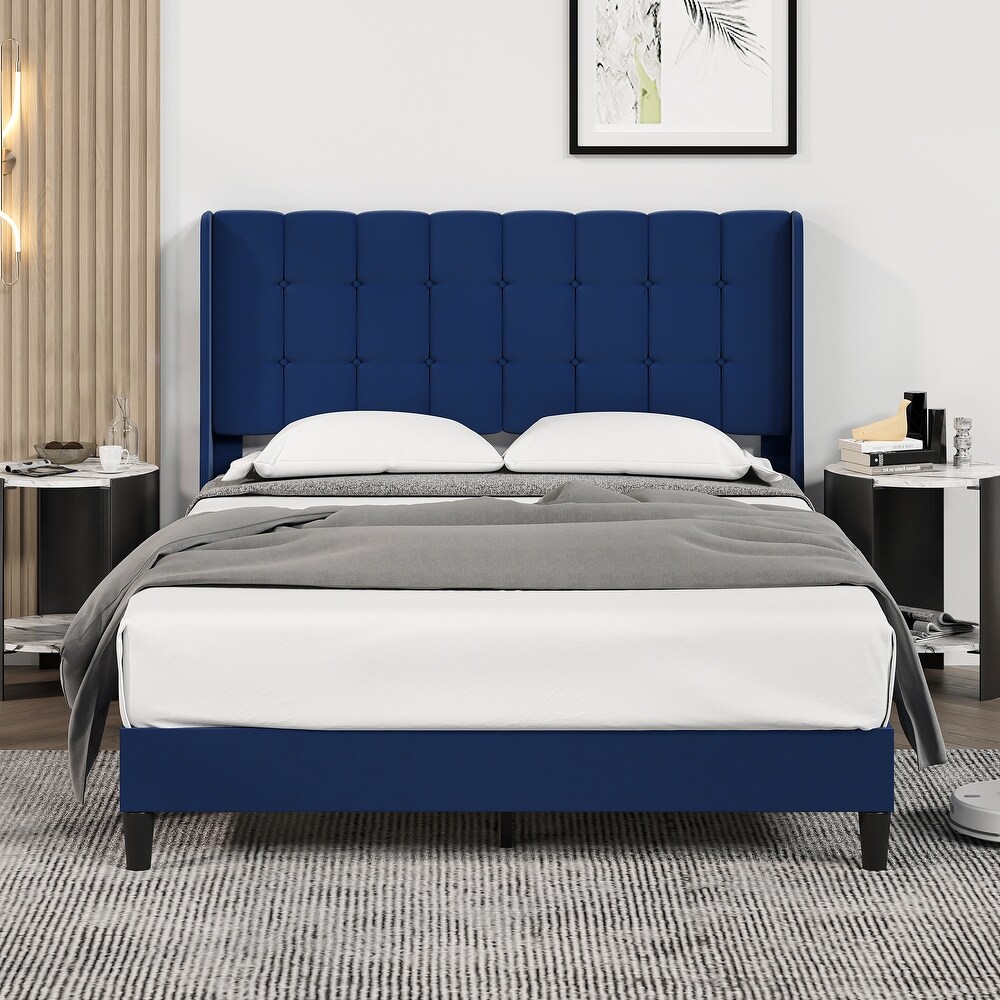 Queen Bed Frame with Headboard