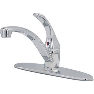 Delta Foundations Single-Handle Standard Kitchen Faucet in Chrome B1310LF