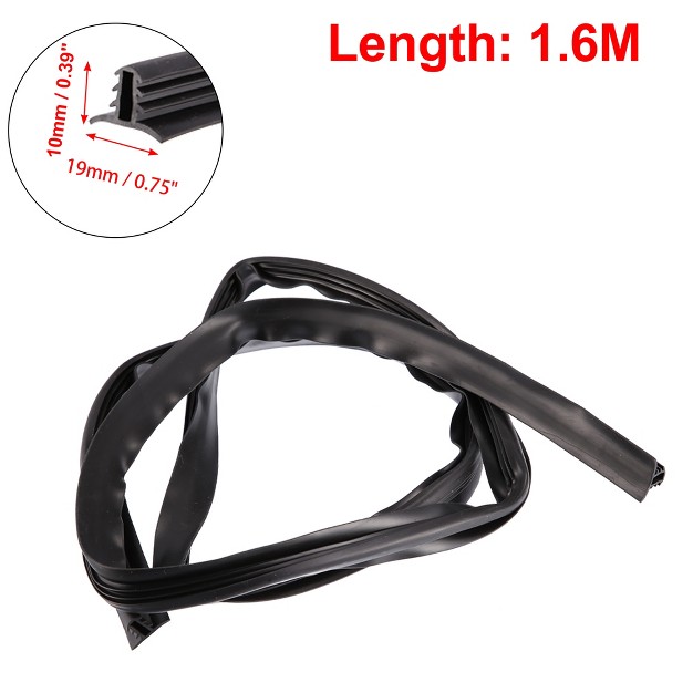 Unique Bargains 1 6m 5 25ft Universal Car Door Rubber Strip Waterproof Car Seal Strip With Tool