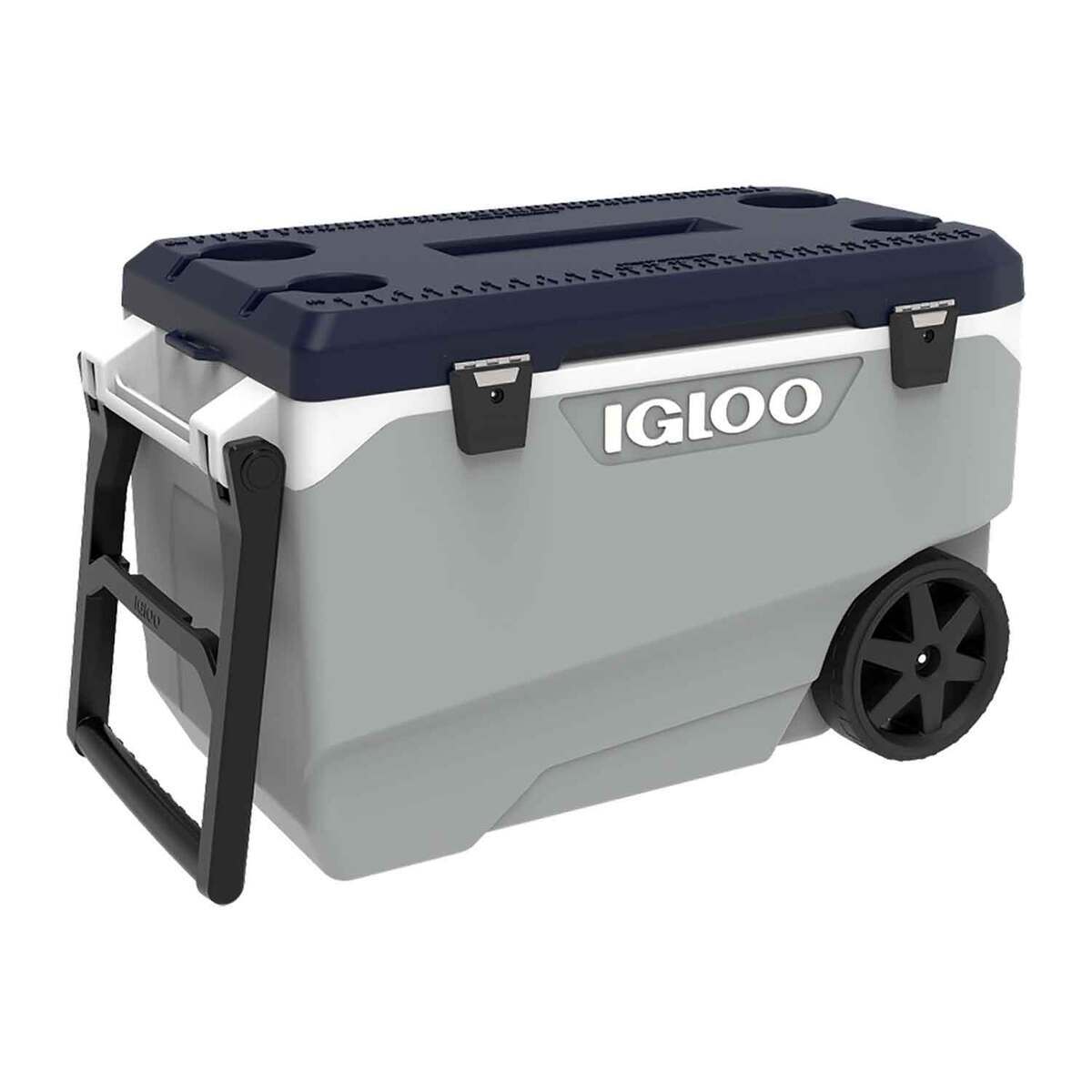 Igloo Maxcold Latitude 90 Roller Cooler  Ash Gray