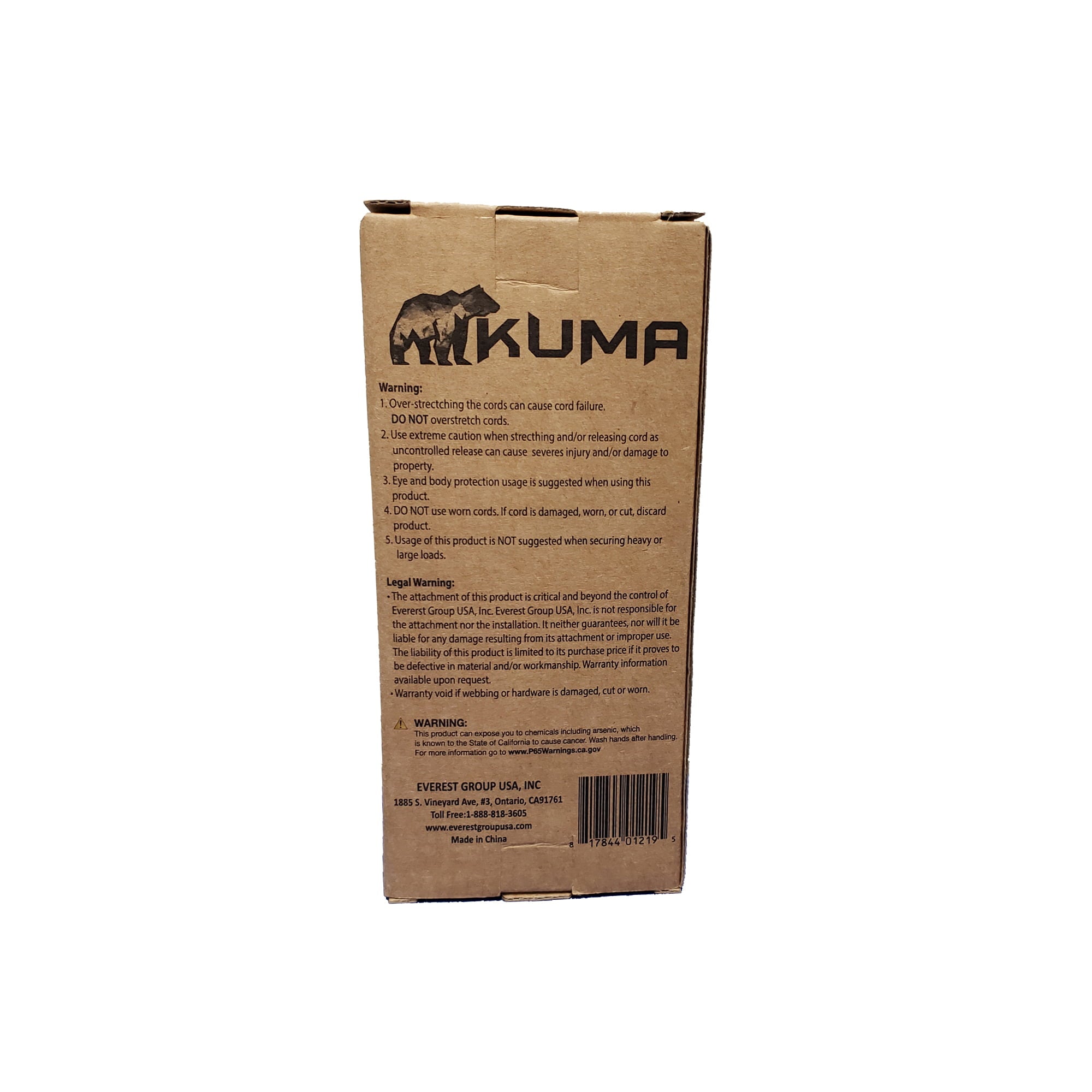 Kuma Rubber Tarp Canopy Bungee Cords 12 Count Pack