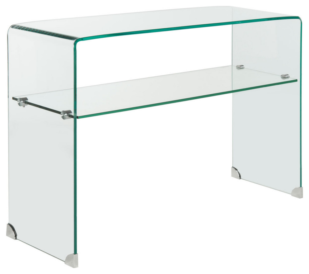 Dala Console Table Clear   Modern   Console Tables   by Virgil Stanis Design  Houzz