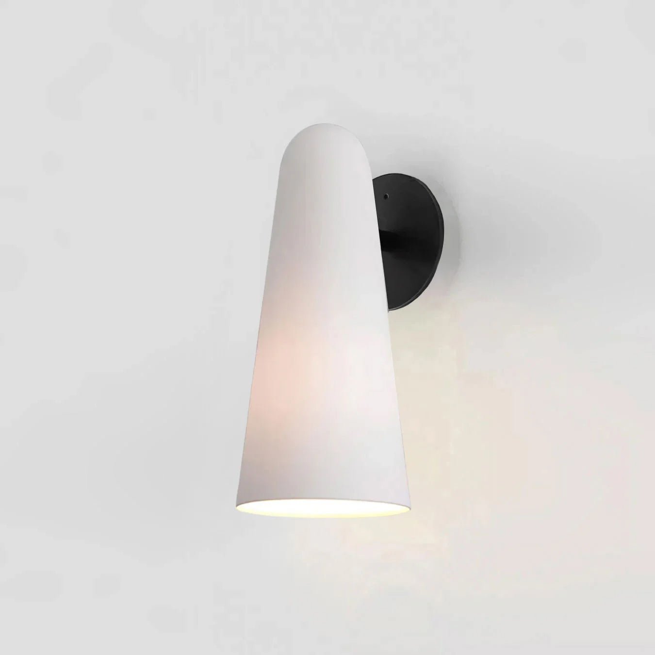 Conical Glass Wall Lamp