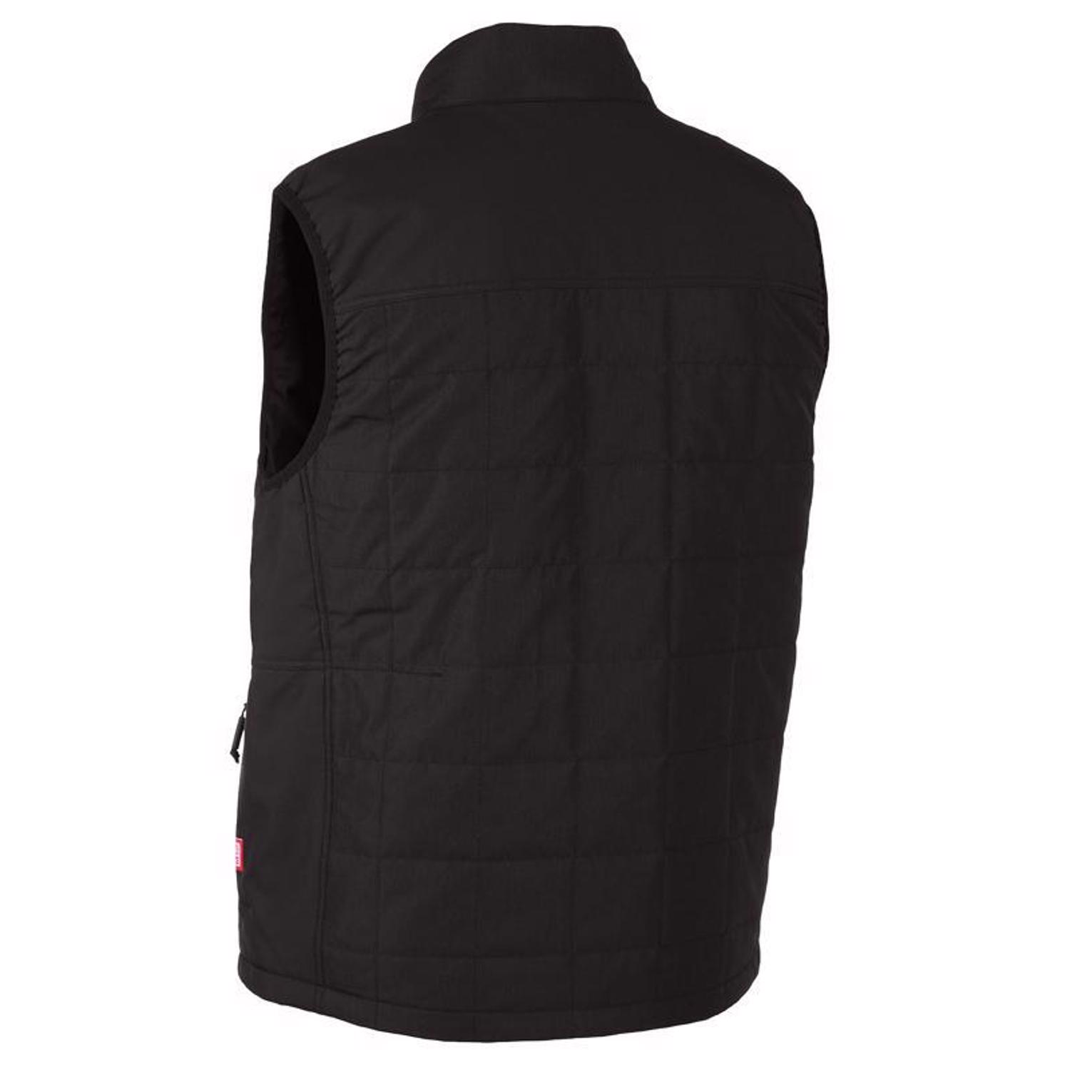 MW M12 XL Sleeveless Men\u0027s Full-Zip Heated Vest (Vest Only) Black